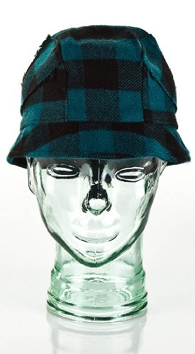 Goorin Brothers Fawn Buffalo Plaid Fedora - Teal