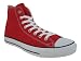Converse Unisex's CONVERSE CHUCK TAYLOR ALL STAR HI BASKETBALL SHOES 7 (RED)