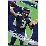 (22x34) Russell Wilson - Seattle Seahawks Football Poster at Amazon.com