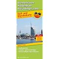 Rad- und Wanderkarte Bremerhaven - Nordenham - Butjadinger Land: mit Ausflugszielen, Einkehr- & Freizeittipps, wetterfest, reissfest, abwischbar, GPS-genau. 1:50000