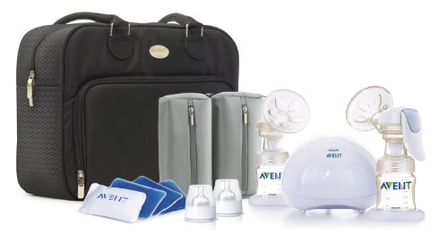 Philips Avent BPA Free ISIS iQ Duo Twin Electric Breast Pump, White
