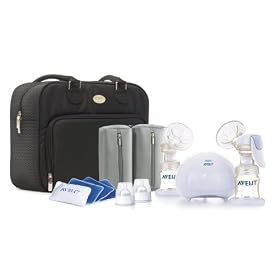 Philips Avent BPA Free ISIS iQ Duo Twin Electric Breast Pump, White