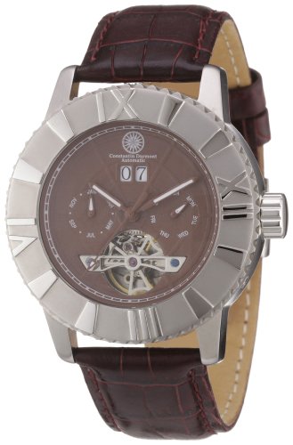 Constantin Durmont Herren-Armbanduhr XL Shenandoah AnalogAutomatik Leder CD-SHEN-AT-LT-STS Preisvergleich