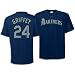 Ken Griffey Jr. Seattle Mariners Name and Number T-Shirt (Large)