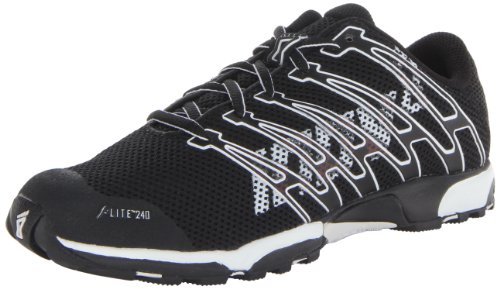 Inov-8 Women's F-Lite 240 (S) Running Shoe,Black/White,6.5 M US /8 W US