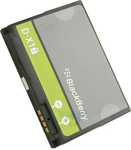 Blackberry D-x1 Standard Battery for Curve 8900, Storm 9530, Storm 9500, Storm2 9550, Storm2 9520, Tour 9630 (Set of 2)