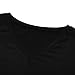Women's Tunic Tops for Leggings Short Sleeve T-Shirt Dress Summer Loose Fit Casual Tops V-Neck
