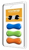 Sumajin Smartwrap Earphone Cord Manager (Set of 3 – Blue, Green, Orange)