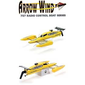 RC Arrow Wind Radio Control Boat by HobMega