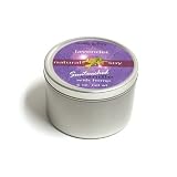 Earthly Body Natural Soy Suntouched Candle with Hemp LAVANDER