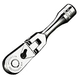 KTC(ケーテーシー) ネプロス 6.3mm (1/4ンチ) ショートフレックス ラチェットハンドル NBR2FSUN