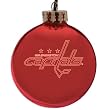 Washington Capitals 4" Laser-Etched Holiday Tree Ornament - NHL Hockey