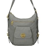 baggallini Brussels Bagg: Pewter/Mimosa Gold hardware Travel Totes 41Cad2P3ZnL. SL160 baggallini Brussels Bagg: Pewter/Mimosa Gold hardware Travel Totes