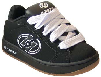 Heelys Hurricane Rollershoe (Black/White/Gum) #7225