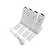 New Charger Dock + 4 x Battery for Nintendo Wii Remote