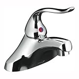 KOHLER K-15592-5P-CP Coralais Single Control Centerset Lavatory Faucet, Polished Chrome