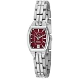 Arizona Cardinals Watches : Fossil Arizona Cardinals Ladies Stainless Steel Analog Cushion Watch