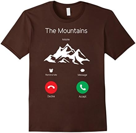 Men's The Mountain Thsirt Medium Brown