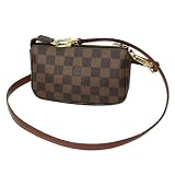 LOUIS VUITTON(ルイヴィトン) ダミエ アクセサリーポーチ ミニポシェット・アクセソワール N58009 ロングストラップ付き 27858 LOUIS VUITTON アクセサリー