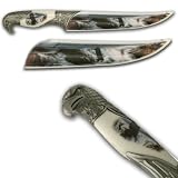 Poker Eagle Head Collector Bowie knife