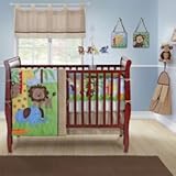 Zany Jungle 10 Piece Crib Bedding Set by Bananafish