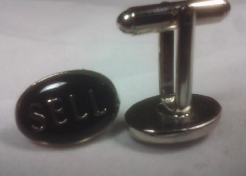 Buy Sell Stock Market Cufflinks Cuff Links Investors Investing Bear and Bull