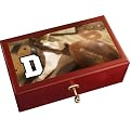Sport Keepsake Box Football D - Cherry