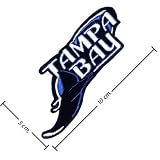 Tampa Bay Rays Patches Logo I Emrbroidered Iron on Patches Free Shipping From Thailand