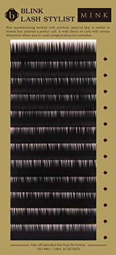 Blink VOLUME Mink Tray Eyelash Extension Lashes C*0.06*9MM