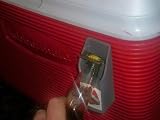 Cooler Bottle Opener Cap Caddy