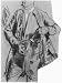 Adolf Friedrich Erdmann of Menzel (Character study of Hans Karl von Winterfeldt, Prus...