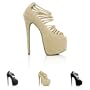 Spy Love Buy MARCH Escarpins � Talons Aiguilles Plateformes Bout Ouvert