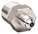 Eaton Male NPT to Male JIC Straight Hydraulic Hose Adapter Plain J5-4CBO - 1 Each
