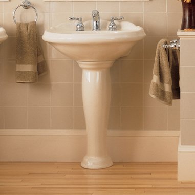 Bathroom Sink Pedestal by American Standard - 0211.800 in Bone