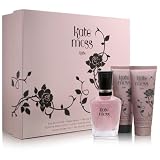 Kate Moss by Kate Moss for Women 3 Piece Set Includes: 3.4 oz Eau de Toilette Spray + 2.5 oz Sublime Body Lotion + 2.5 oz Velvet Shower Gel