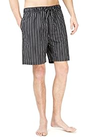 Autograph Pure Cotton Striped Pyjama Shorts