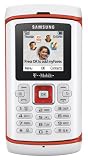 Samsung Comeback t559 Phone, Frost Silver/Cherry (T-Mobile)