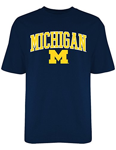 Michigan Wolverines Locker Room T Shirt Navy