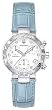 Accutron Women's 26R11 Chamonix Diamond Chronograph Blue Leather Watch