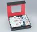 Fame 121252MTP Double 12 Professional White Dominos and Train Game Package