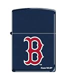 Zippo Lighter MLB Boston Red Sox Navy Blue Matte