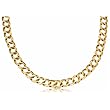 Yellow Gold Ultra Light Curb Link Men''s Chain