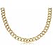 Yellow Gold Ultra Light Curb Link Men''s Chain