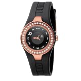 Puma WoMens Active Collection Dynamic Posh Rose Jeweled Watch #PU101122004 by Puma
