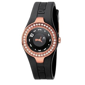 Puma Women's Active Collection Dynamic Posh Jeweled Watch #PU101122004