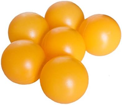 Legacy Sports Supplies Orange Table Tennis Balls (Pack of 6)