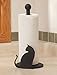 Cat Silhouette Paper Towel Holder