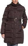 Tommy Hilfiger Women's Down Walker W/ Side Quilt, Brown, Medium