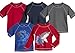 City Threads Big Boys' SPF50+ Rash Guard Sun Swimming Tee (7-16)