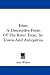 Teisa: A Descriptive Poem of the River Teese, Its Towns and Antiquities